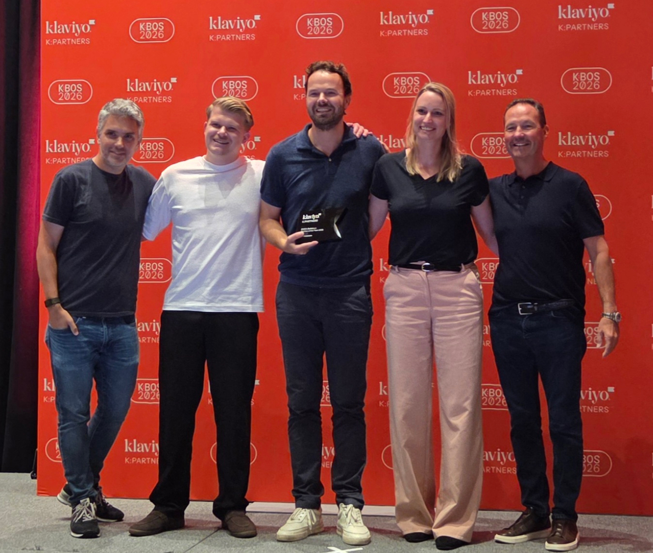 mailmeisters recibe el premio Klaviyo Partner of the Year Benelux en Boston